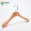 Chinese supplier custom deluse wooden suit hanger for clothes